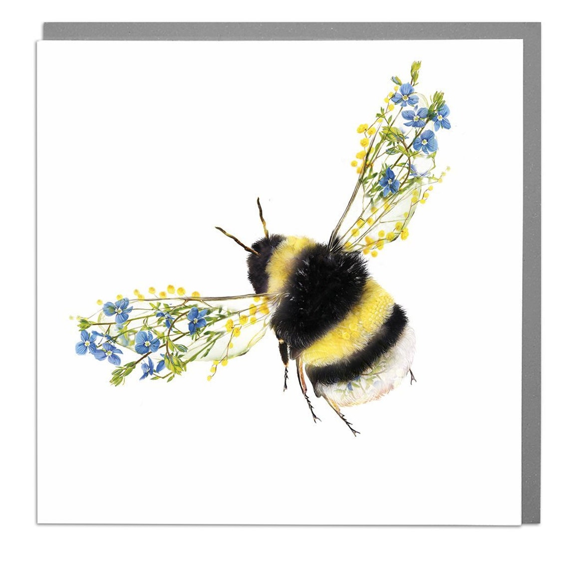 Bee Greeting Card By Lola Design