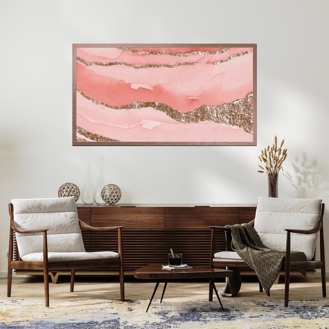 Abstract TV Frame Art, Instant Decor - Image 2
