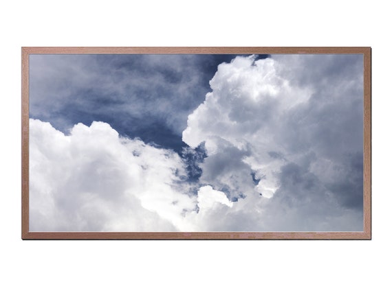 Frame Tv Art File Cloudy Sky Photo Art For Frame Tv Tv Art Instant