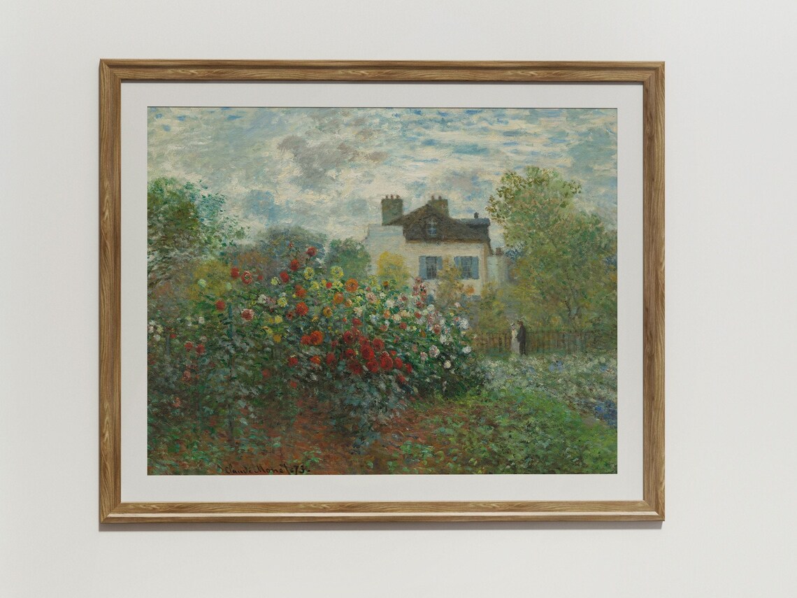 Vintage Garden Paintings, French Country Art Print - Image 2