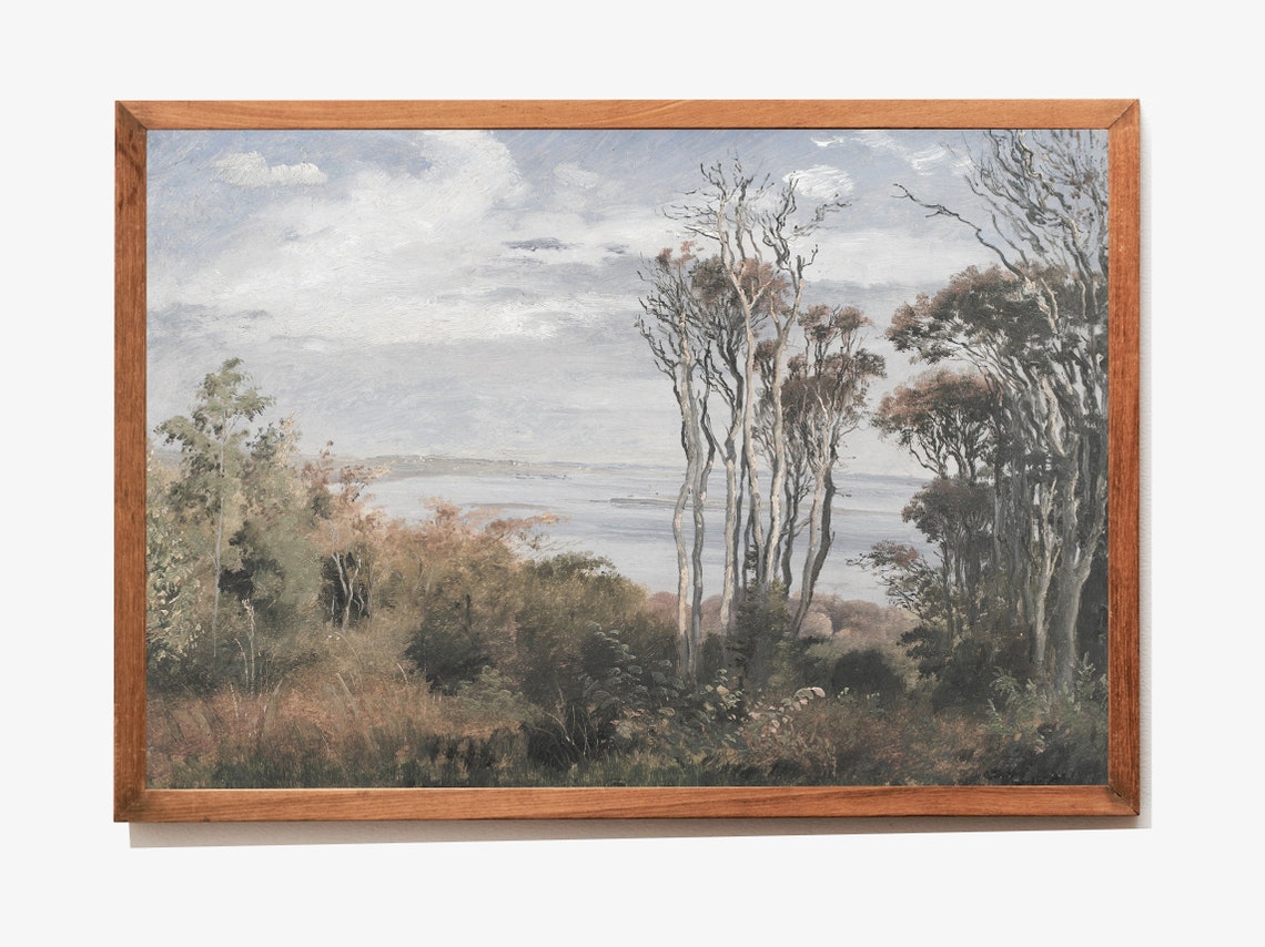 Landscape Art Prints Vintage Nature Paintings Home Decor Wall Art New Home Gift Art Prints - Image 3