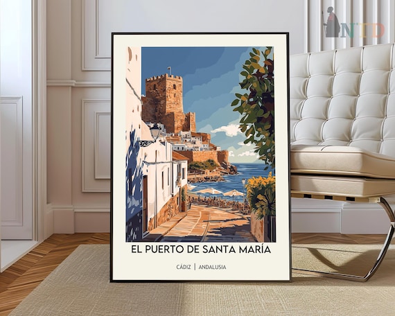 El Puerto De Santa Maria Cadiz Andalusia Spain Travel Poster