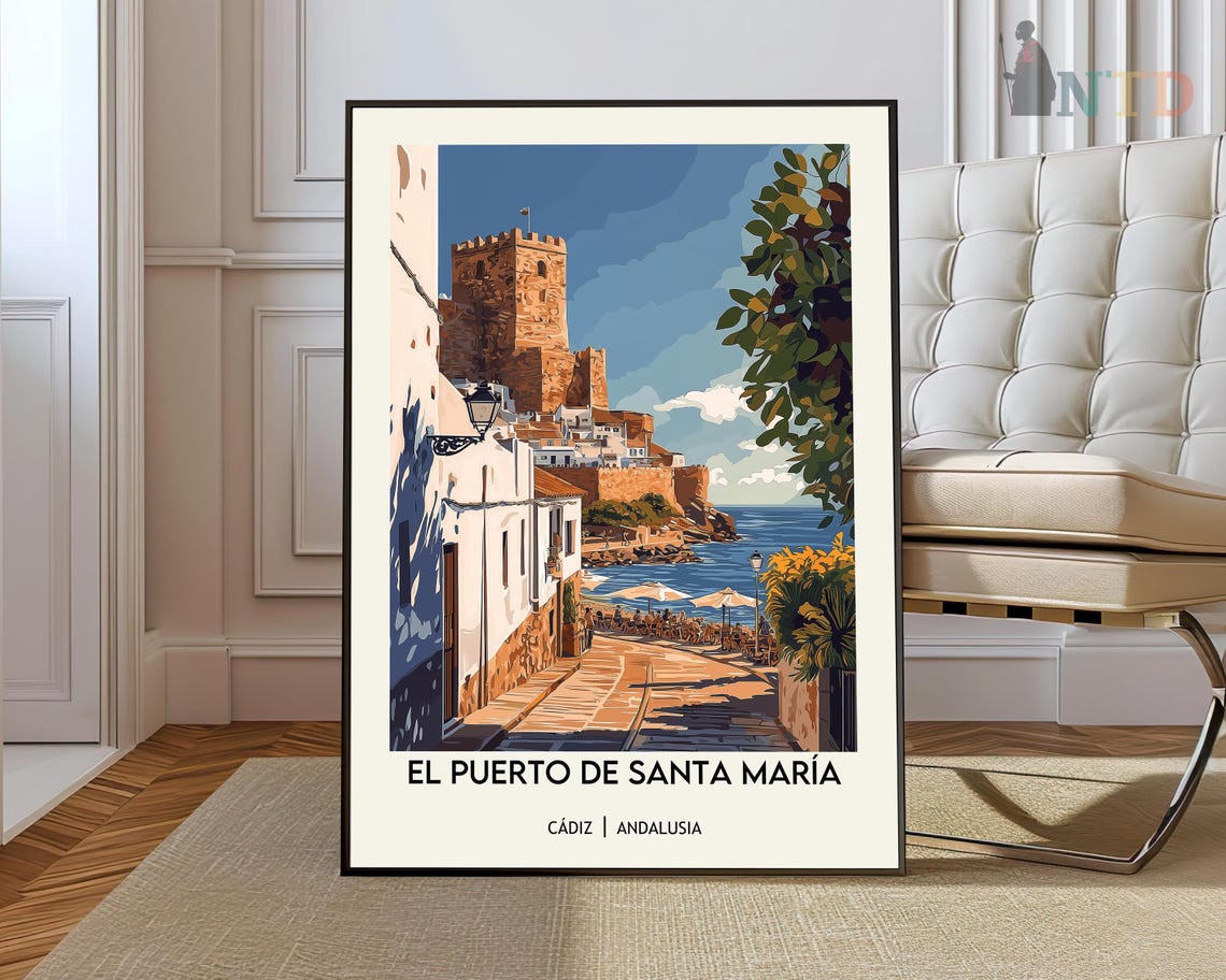 El Puerto De Santa Maria Cadiz Andalusia Spain Travel Poster