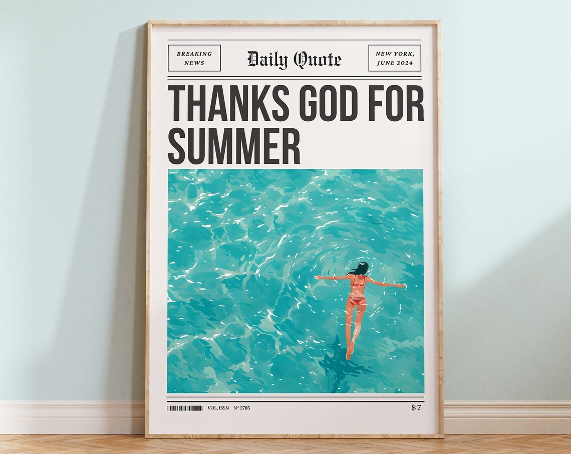 Coastal Aerial Beach Waves Travel Poster