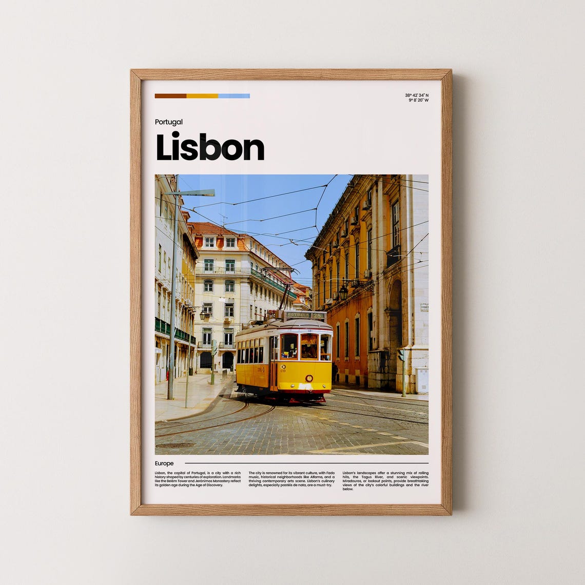 Lisbon Poster Lisbon Print Lisbon Photo Lisbon Art Portugal Poster Portugal Print Travel Poster Gift