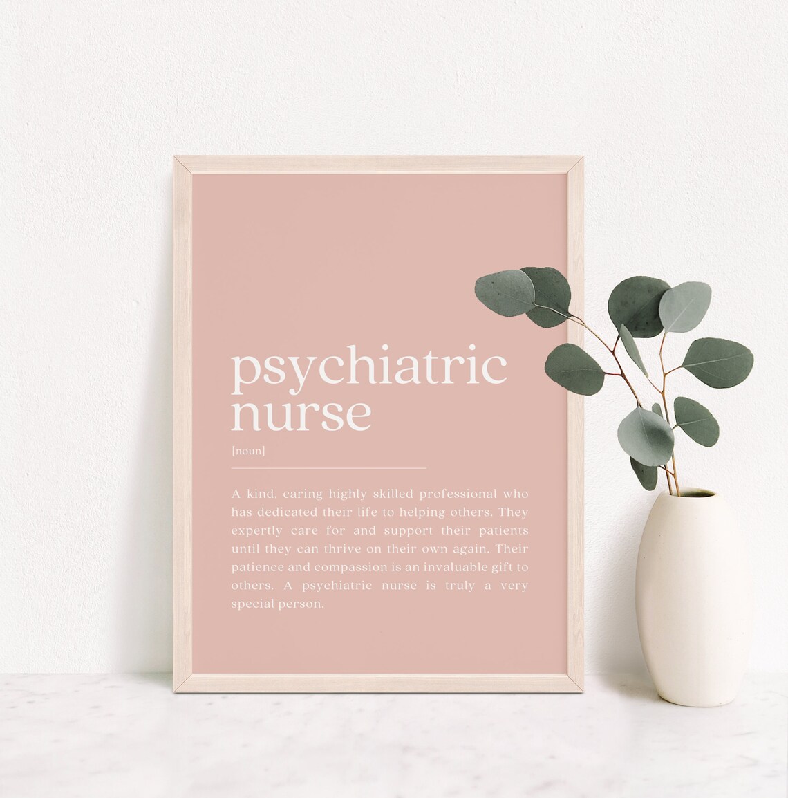 Psychiatric Nurse Definition, Dictionary Gift
