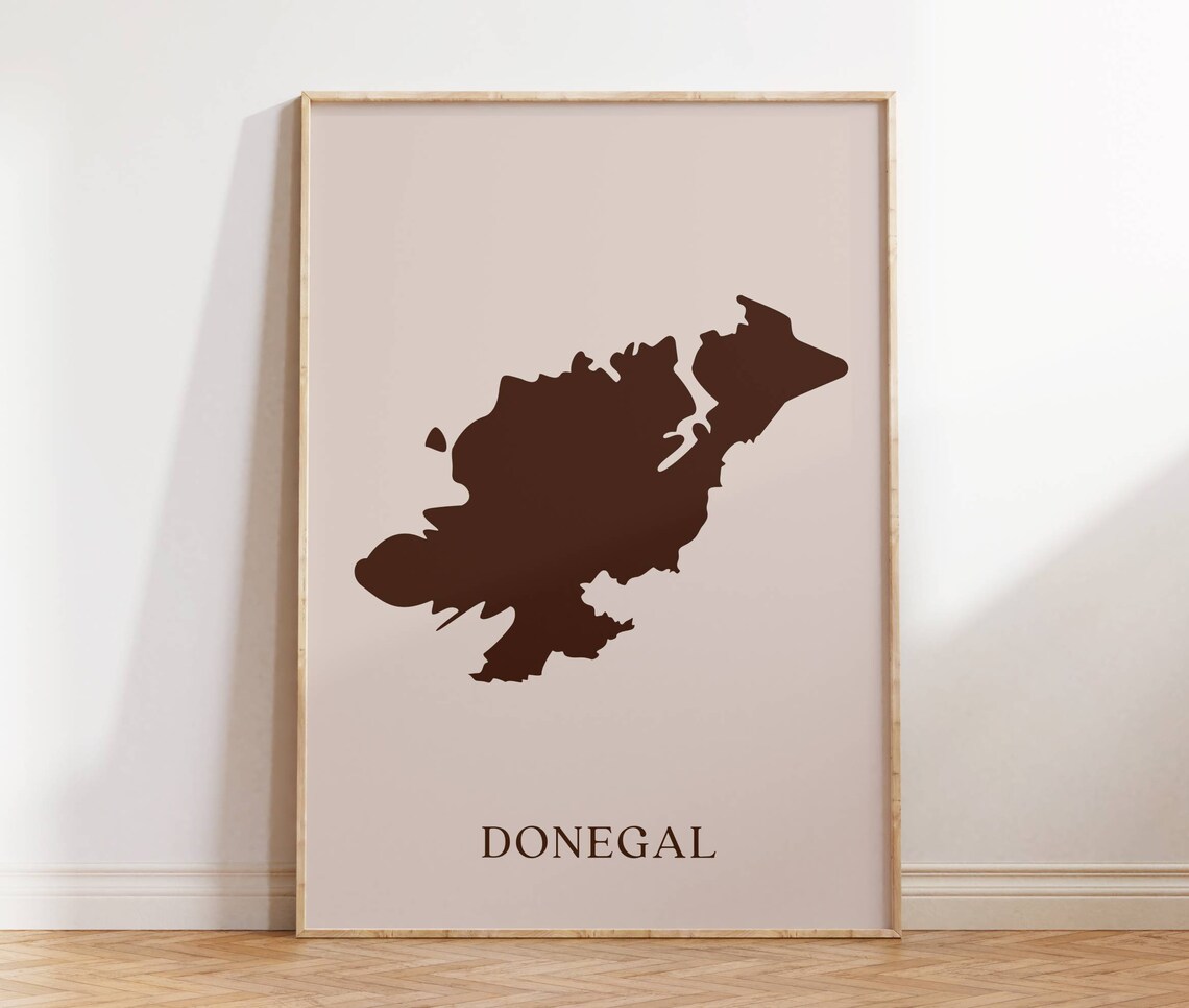 Ireland County Map, Personalized Irish Counties