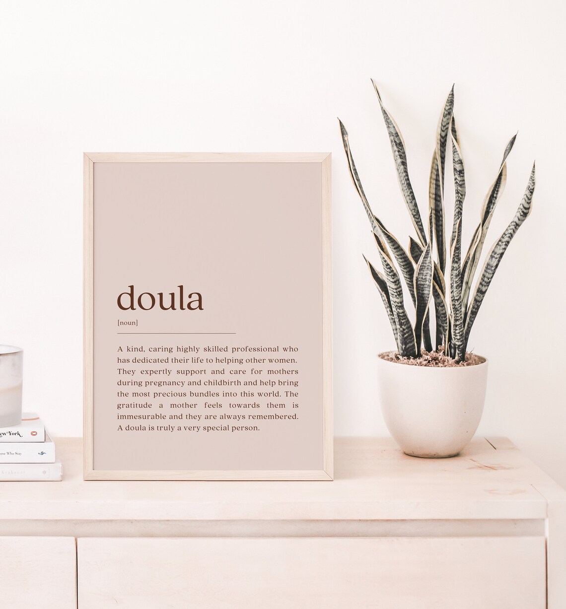 Doula Definition, Labor Assistant Thank You Gift - Image 2