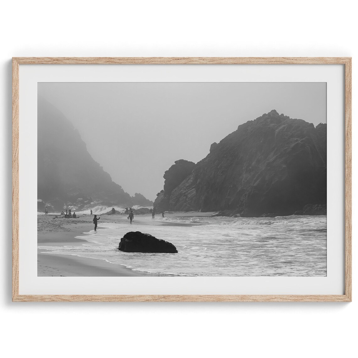 Big Sur Pfeiffer Beach Travel Poster, California