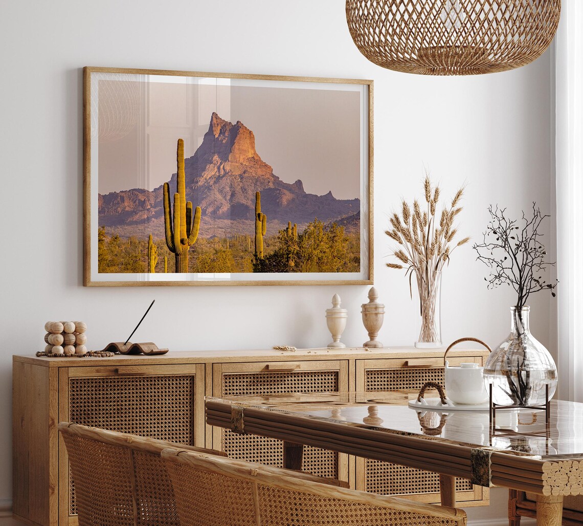 Saguaro Cactus Arizona Art Print, Desert Photography - Image 5