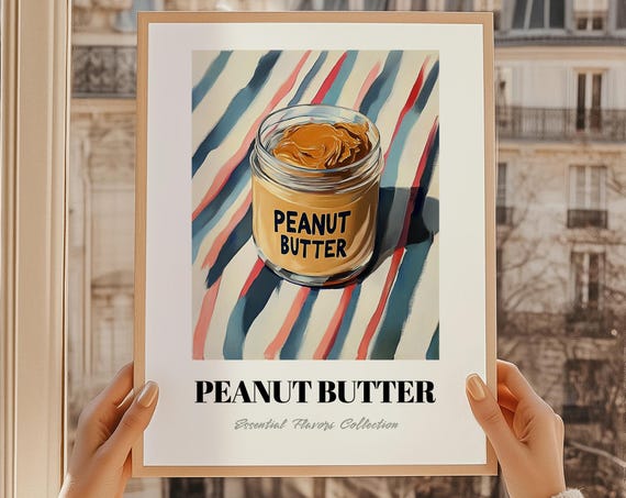 Mayonnaise Grocery Print Pantry Sauce Decor Chef Gift Restaurant Wall Kitchen Art