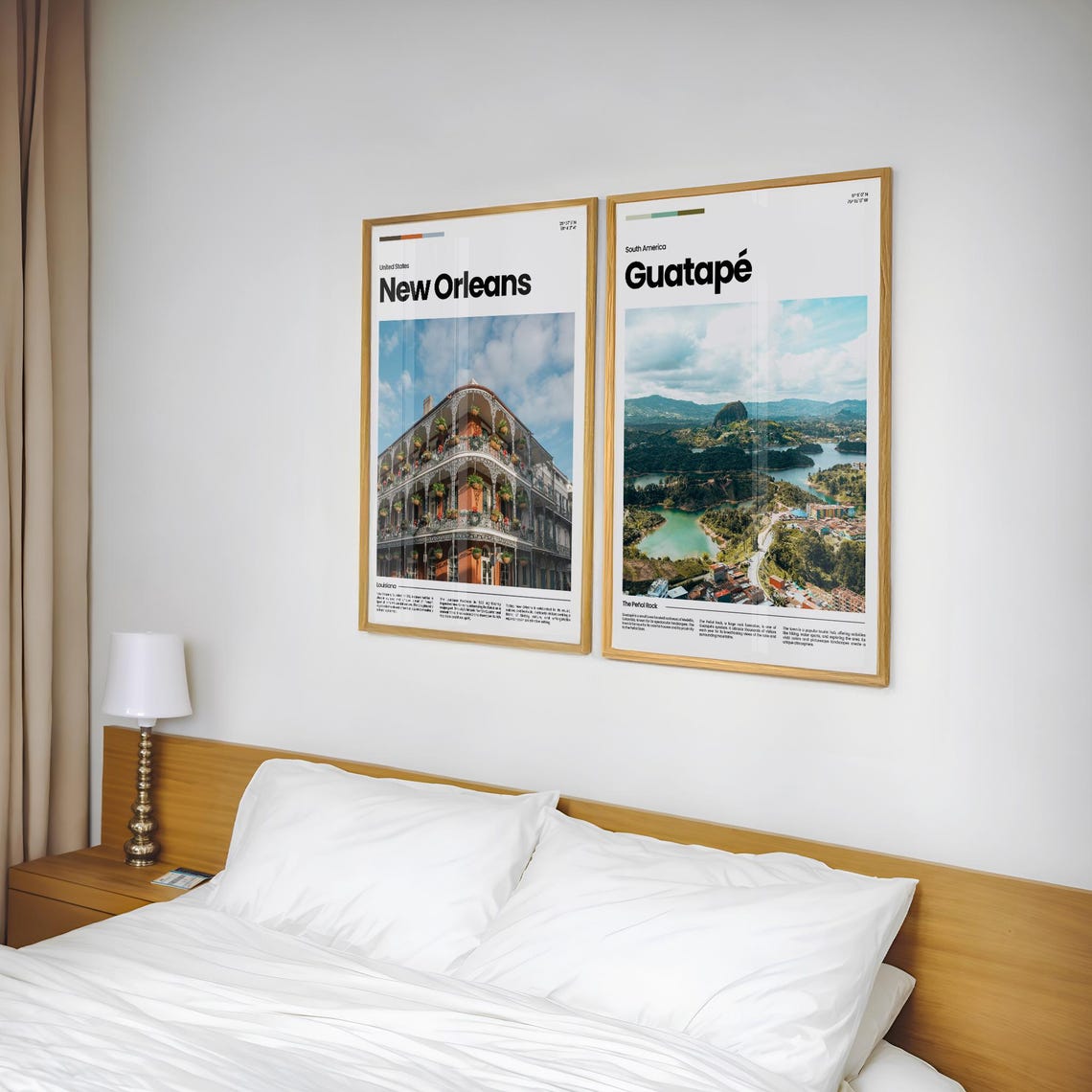 Guatape Travel Poster Guatape Poster Guatape Photo Poster Guatape Art Print South America Poster Travel Poster Print Travel Gift - Image 2