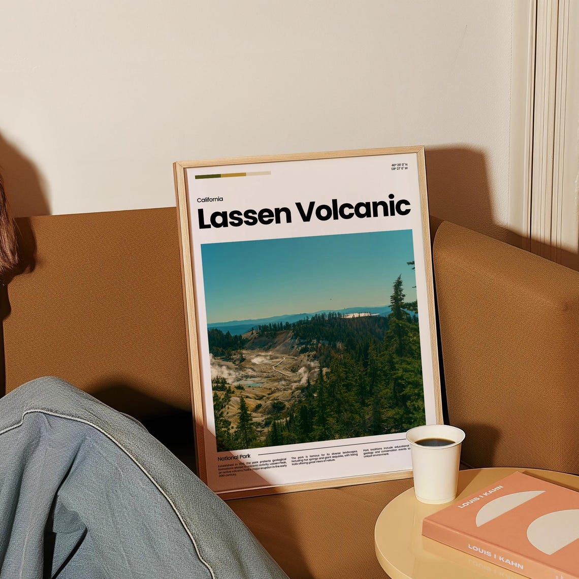 Lassen Volcanic National Park California Geothermal Steam Vents Poster - Image 4