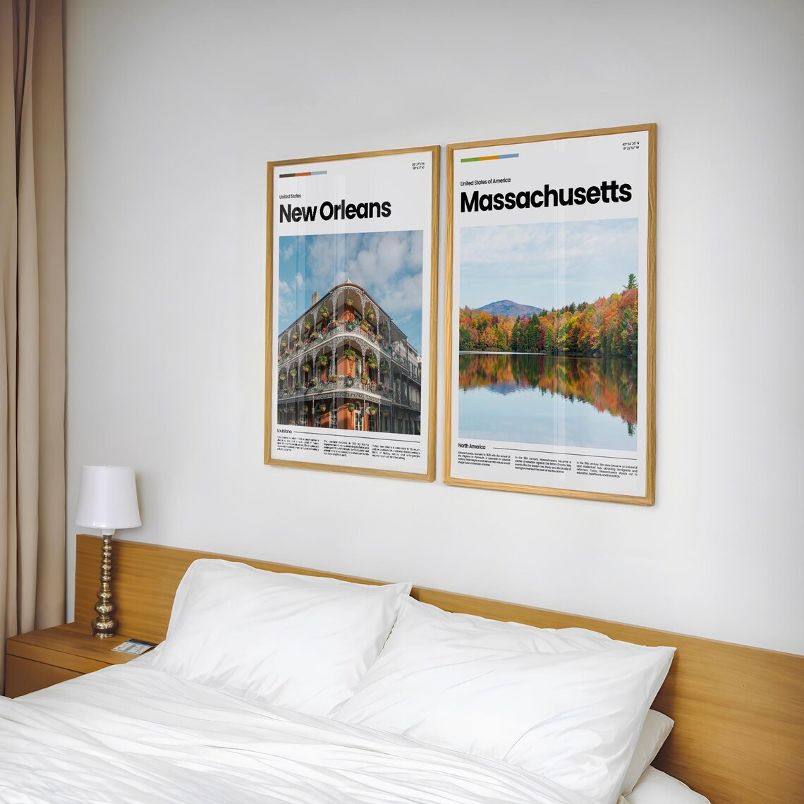 Massachusetts Travel Poster Massachusetts Poster Massachusetts Photo Poster Massachusetts Art Print Usa Poster Travel Gift - Image 2
