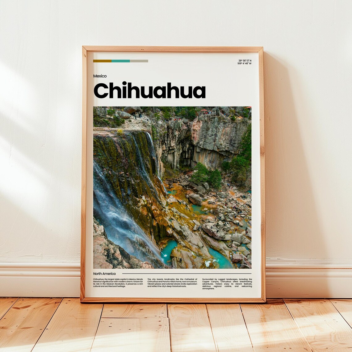 Chihuahua Poster Print Photo Travel Mexico Gift