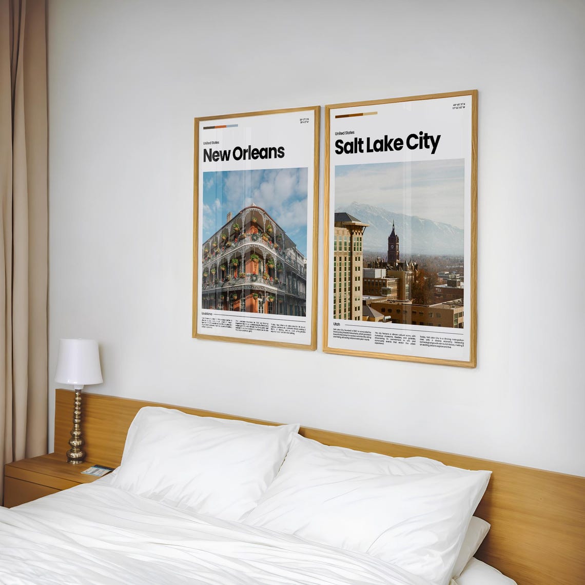 Salt Lake City Travel Poster Salt Lake City Poster Salt Lake City Photo Poster Salt Lake City Art Print Utah Poster Travel Gift - Image 2