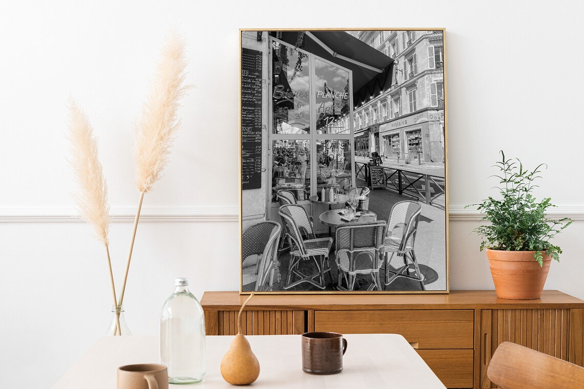 Paris Cafe France Parisian Life Travel Poster - Image 3