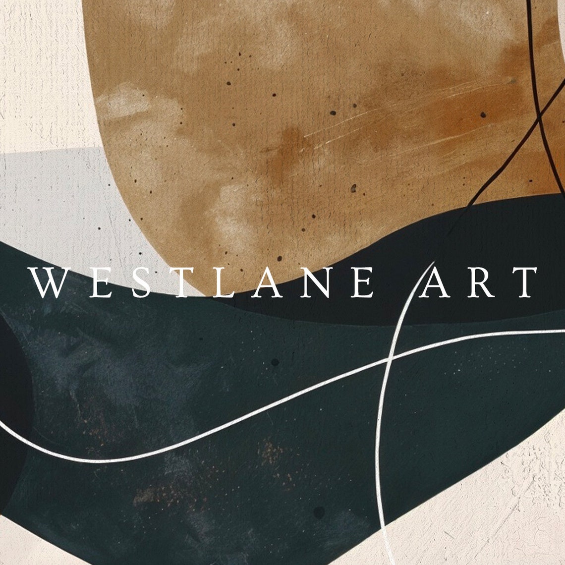 Frame Tv Art Abstract Shapes Earthy Minimalist Neutral Art Wall Art Tvm34 - Image 2
