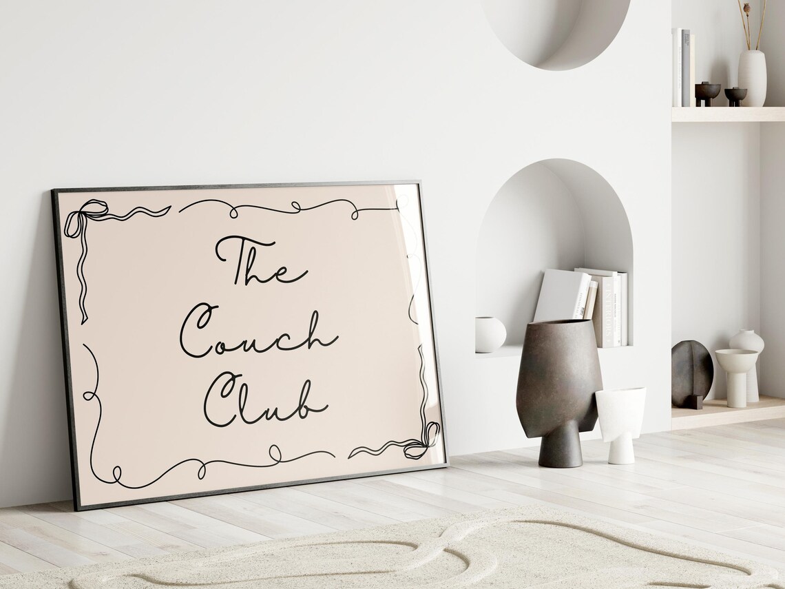 The Couch Club, Introvert Stay Home Art Print - Image 5