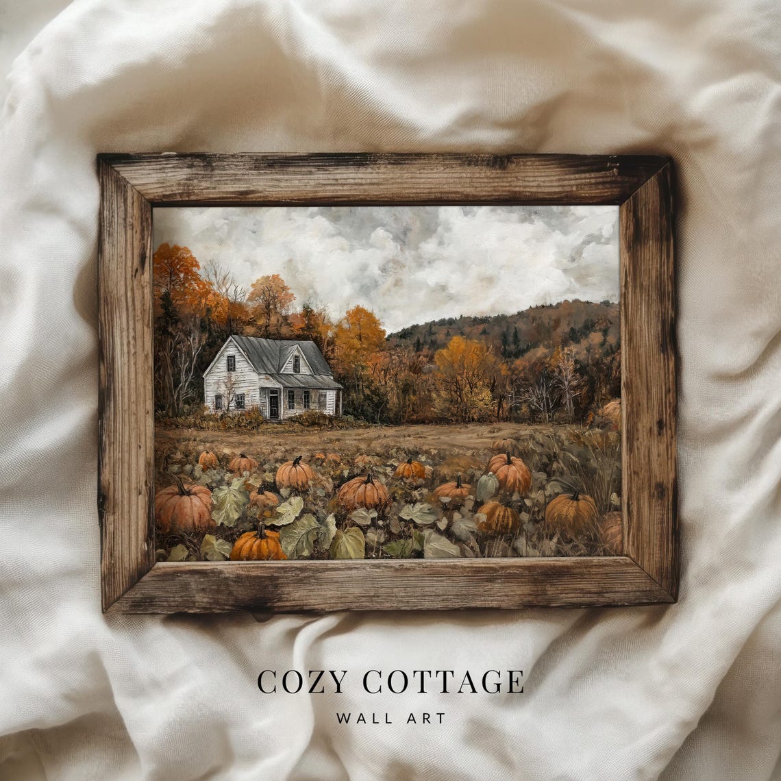 Pumpkin Patch - Muted Vintage Style - Image 2