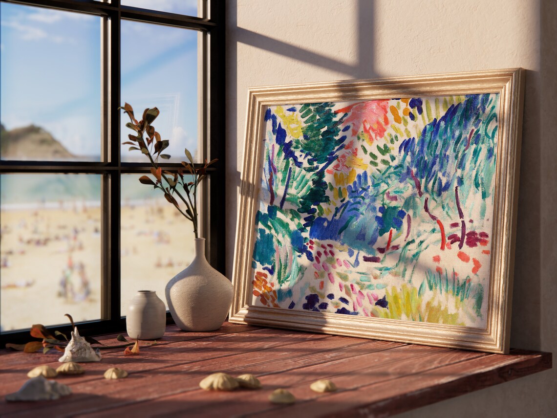 Henri Matisse Landscape at Collioure Fauvist Colorful Art Poster - Image 3