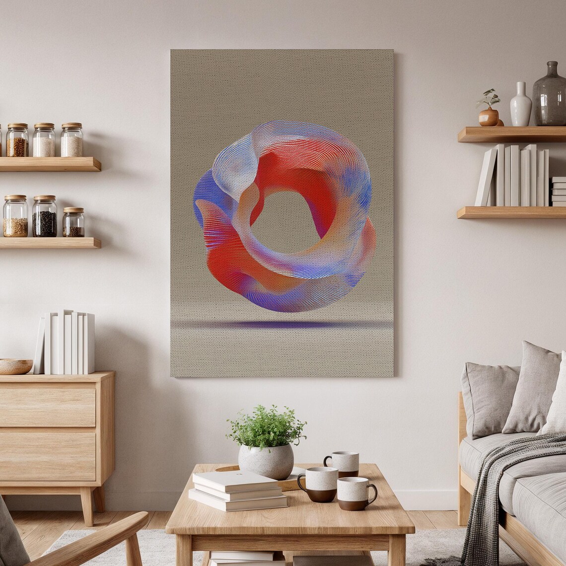 Abstract Geometric, Minimalist Contemporary Art Print