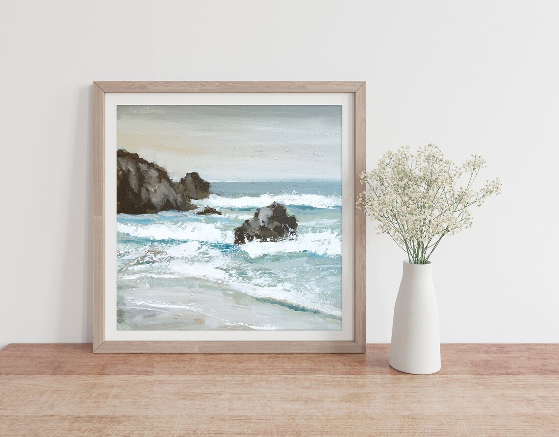 Katie Jobling Ocean Seascape Coastal Art Print