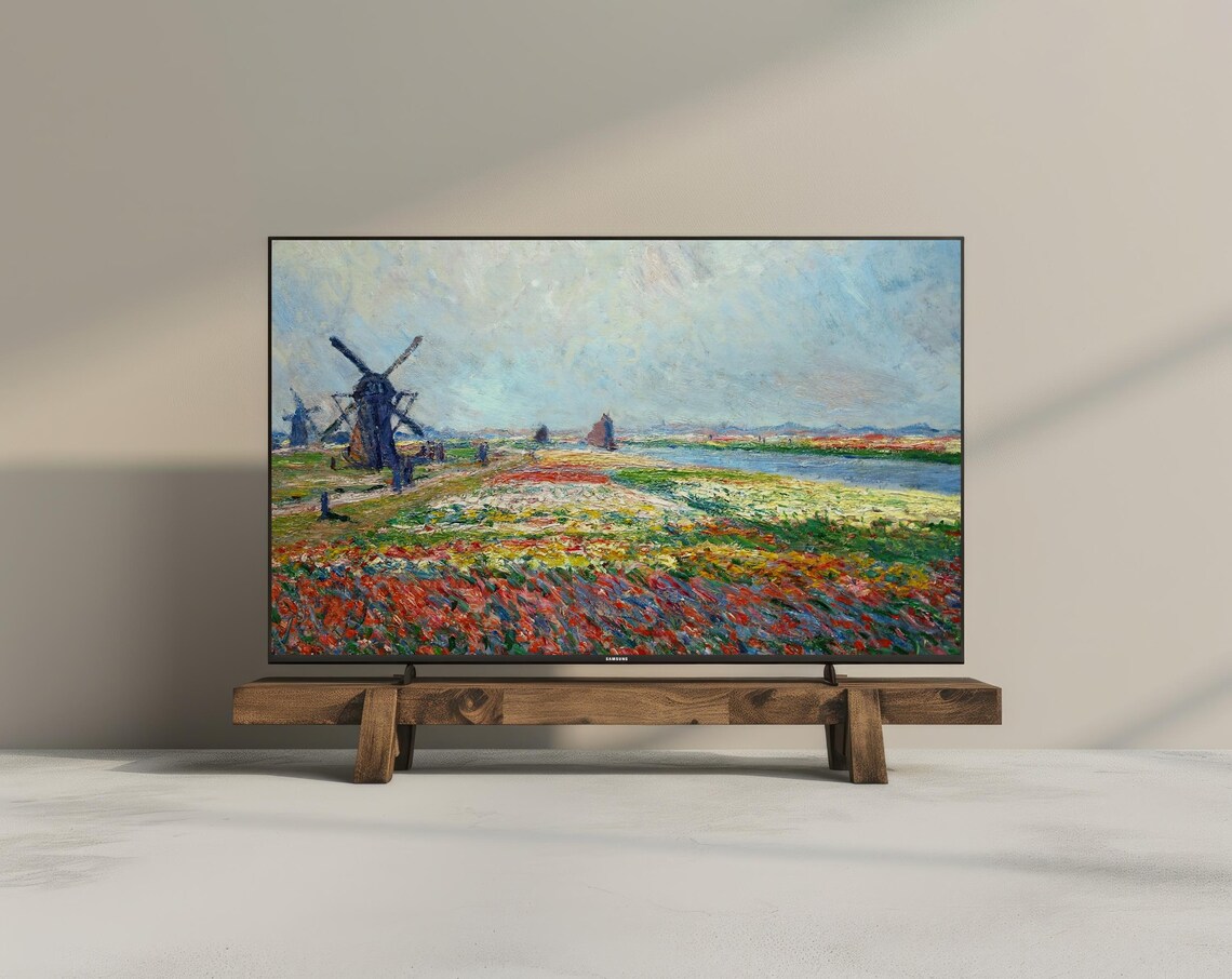 Spring Tulip Fields Vintage Botanical Art Print - Image 3