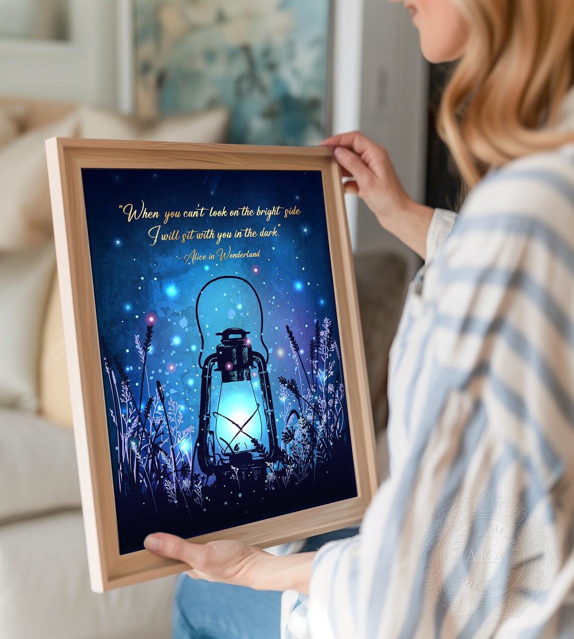 Alice In Wonderland Quotes, Lewis Carroll Art Print - Image 4