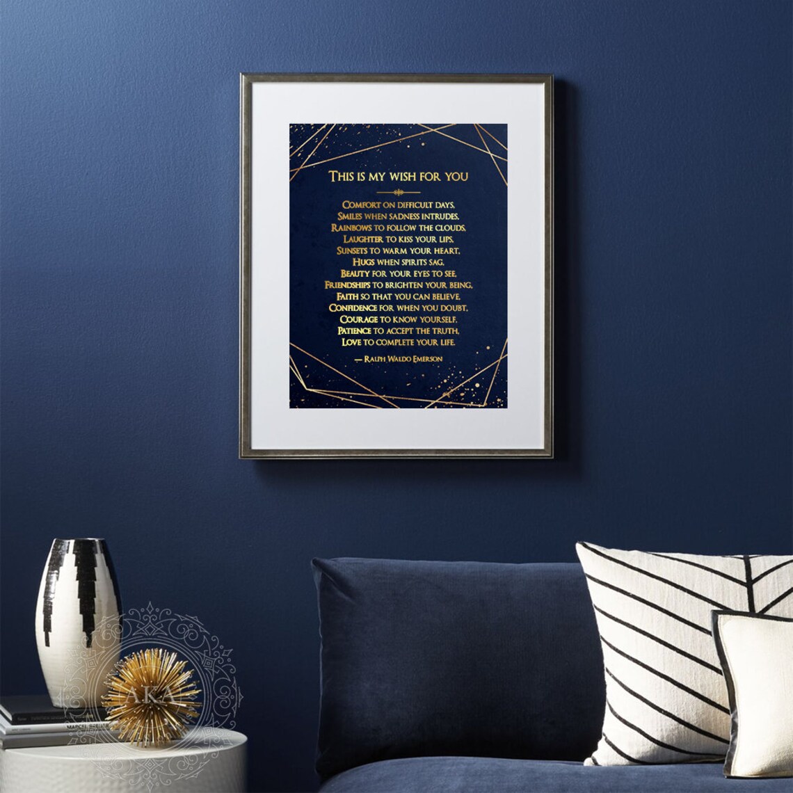 Ralph Waldo Emerson Quote Inspirational Art Print - Image 4