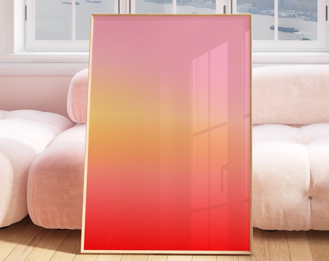 Aura Poster Aesthetic Apartment Decor Art Print
