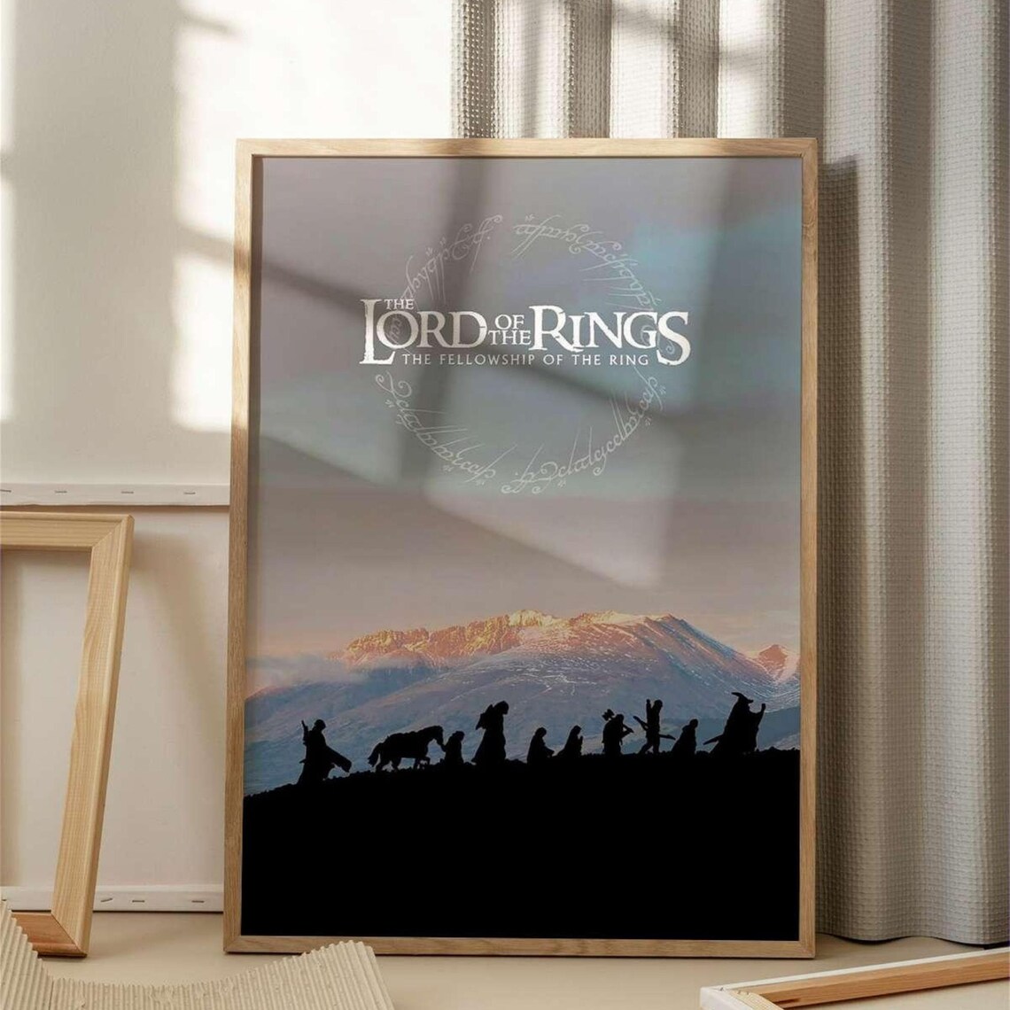 Lord Of The Rings Middle Earth Art Print