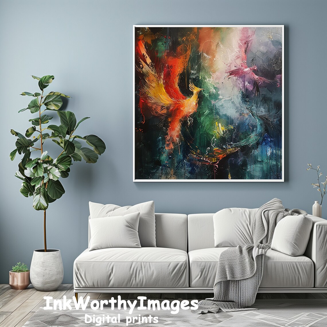 Dynamic Abstract - Contemporary Travel Poster - Image 4
