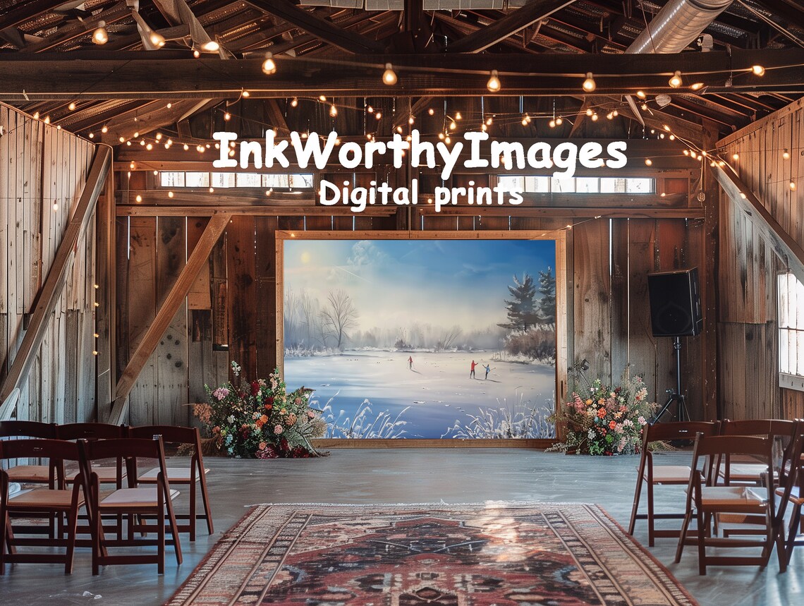 Winter Wonderland - Contemporary Travel Poster - Image 6