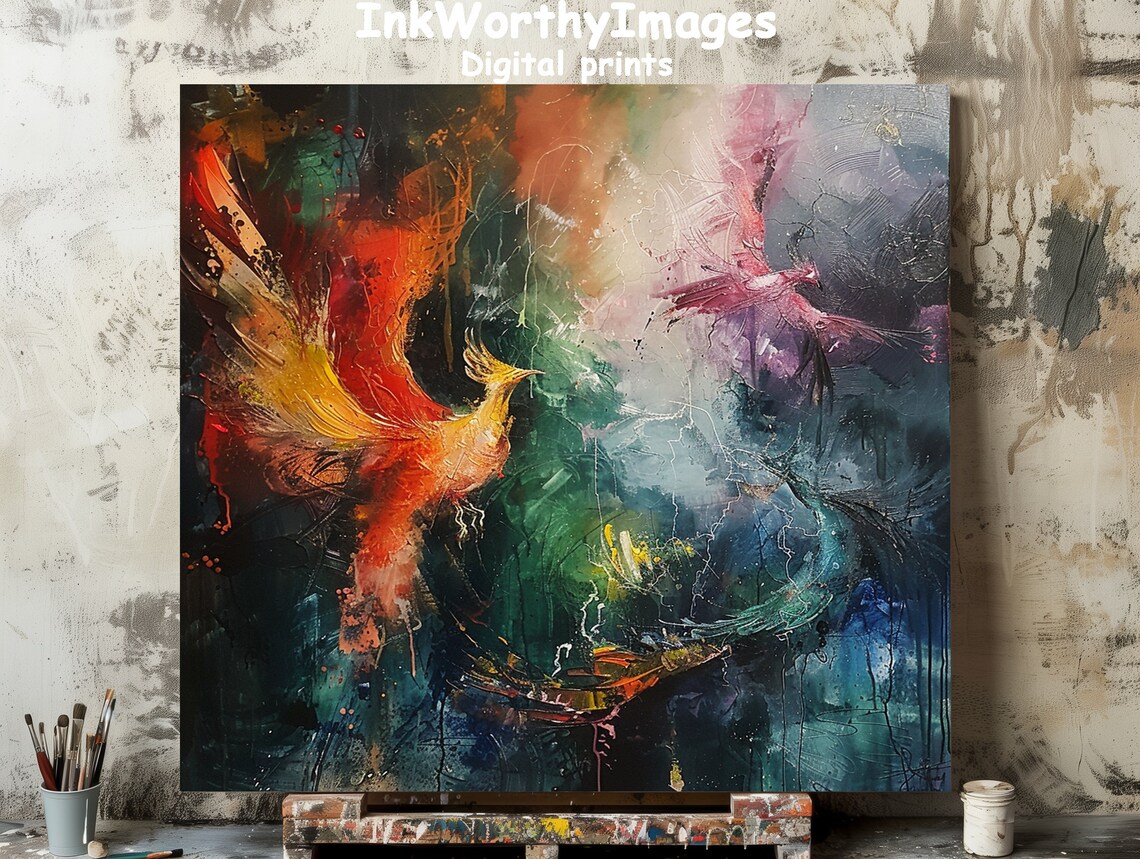 Dynamic Abstract - Contemporary Travel Poster