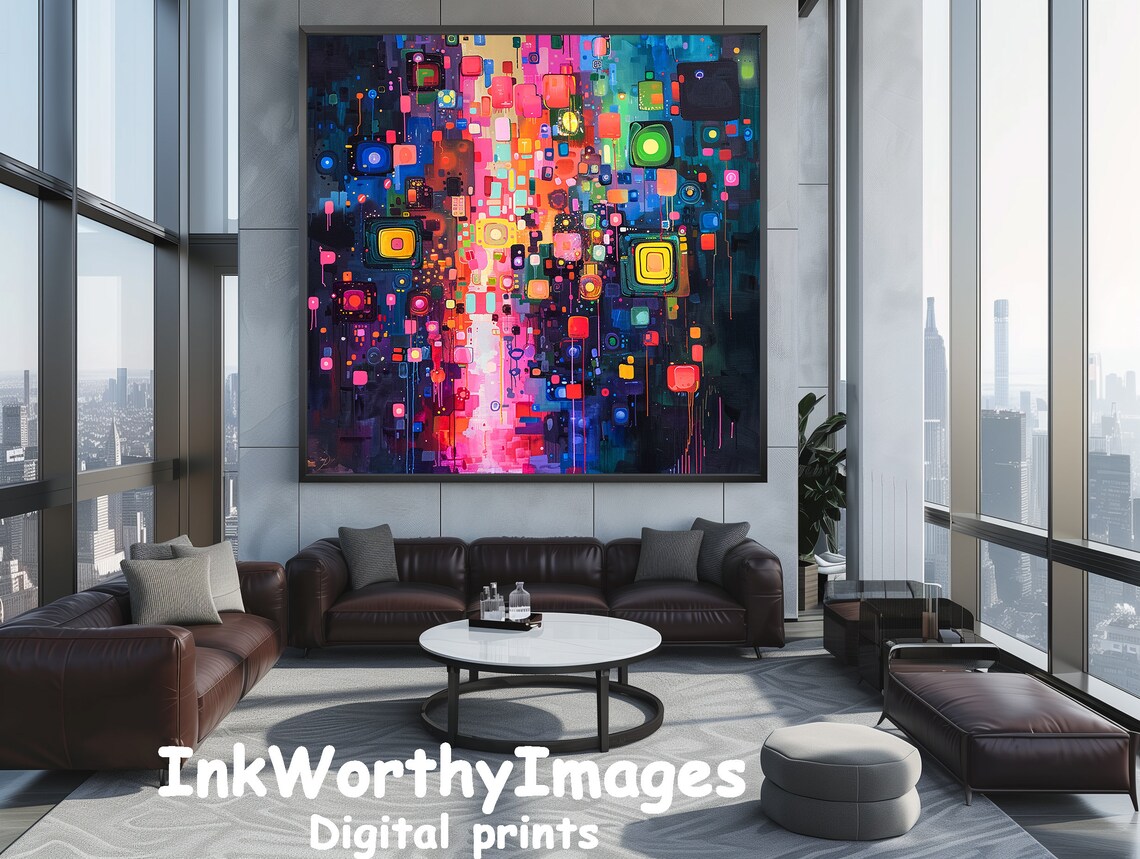 Abstract Geometric - Minimalist Travel Poster - Image 5