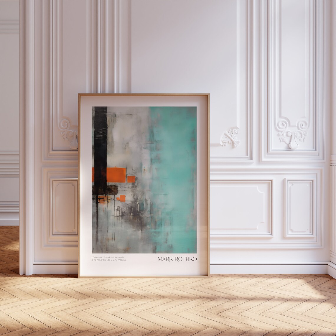 Mark Rothko Exhibition Poster, Museum Wall Art Print - Image 4