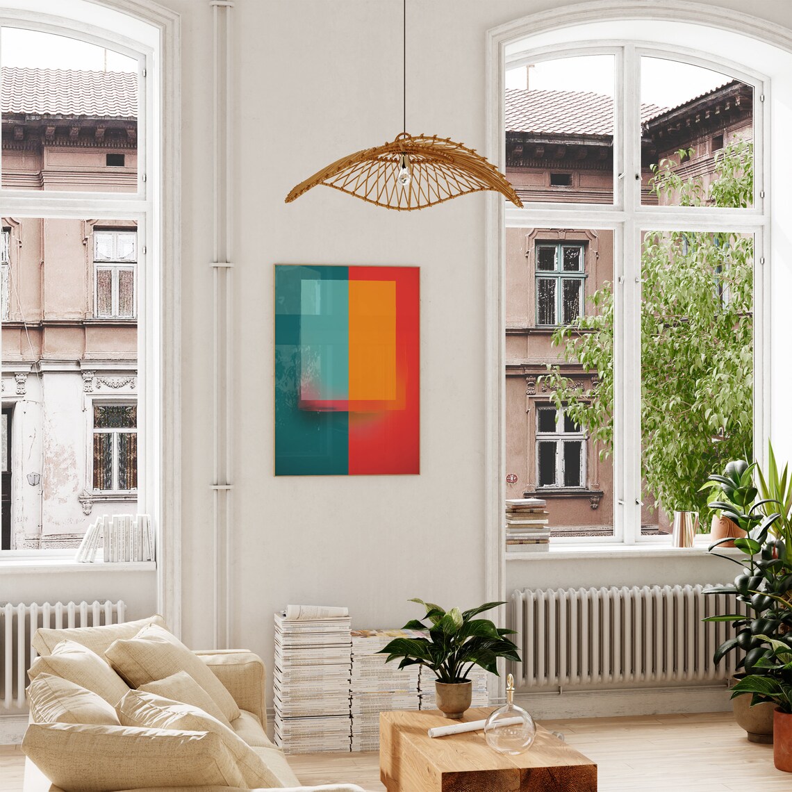 Mark Rothko Exhibition Art Print - Image 3