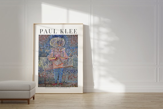 Paul Klee Boy In Fancy Dress 1931 Met Museum Exhibition Art Poster