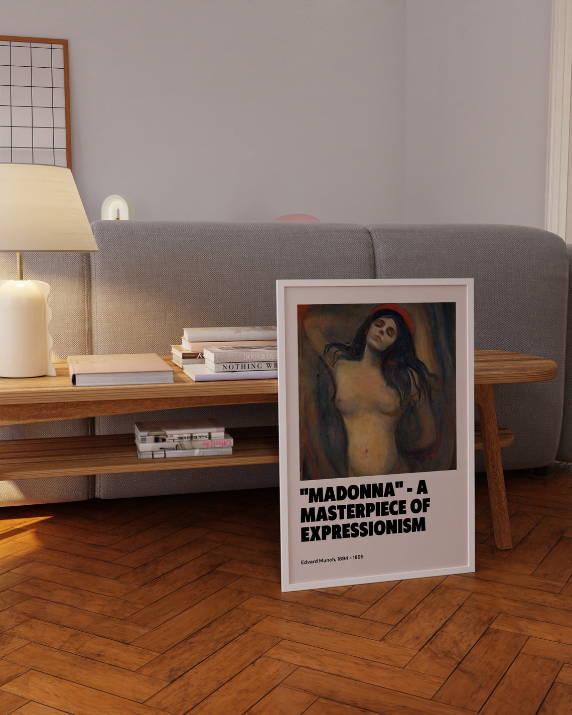Edvard Munch Madonna 1894 Expressionist Masterpiece Art Poster - Image 4