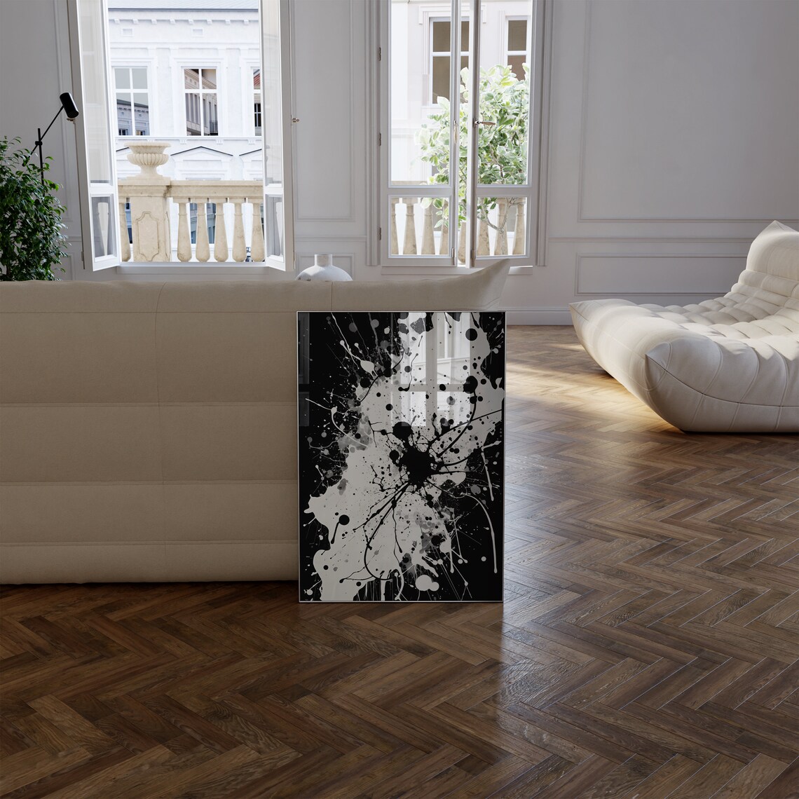 Jackson Pollock Abstract Art Poster, Maximalist Decor - Image 2
