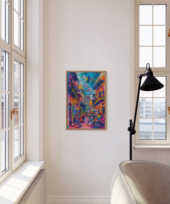 Henri Matisse Inspired Print With Frame Colorful Matisse Poster Matisse Art Print Living Room Retro Wall Art Exhibition Gallery Wall