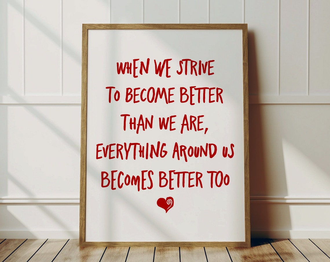 Paulo Coelho Quote Print Minimalist Heart Poster