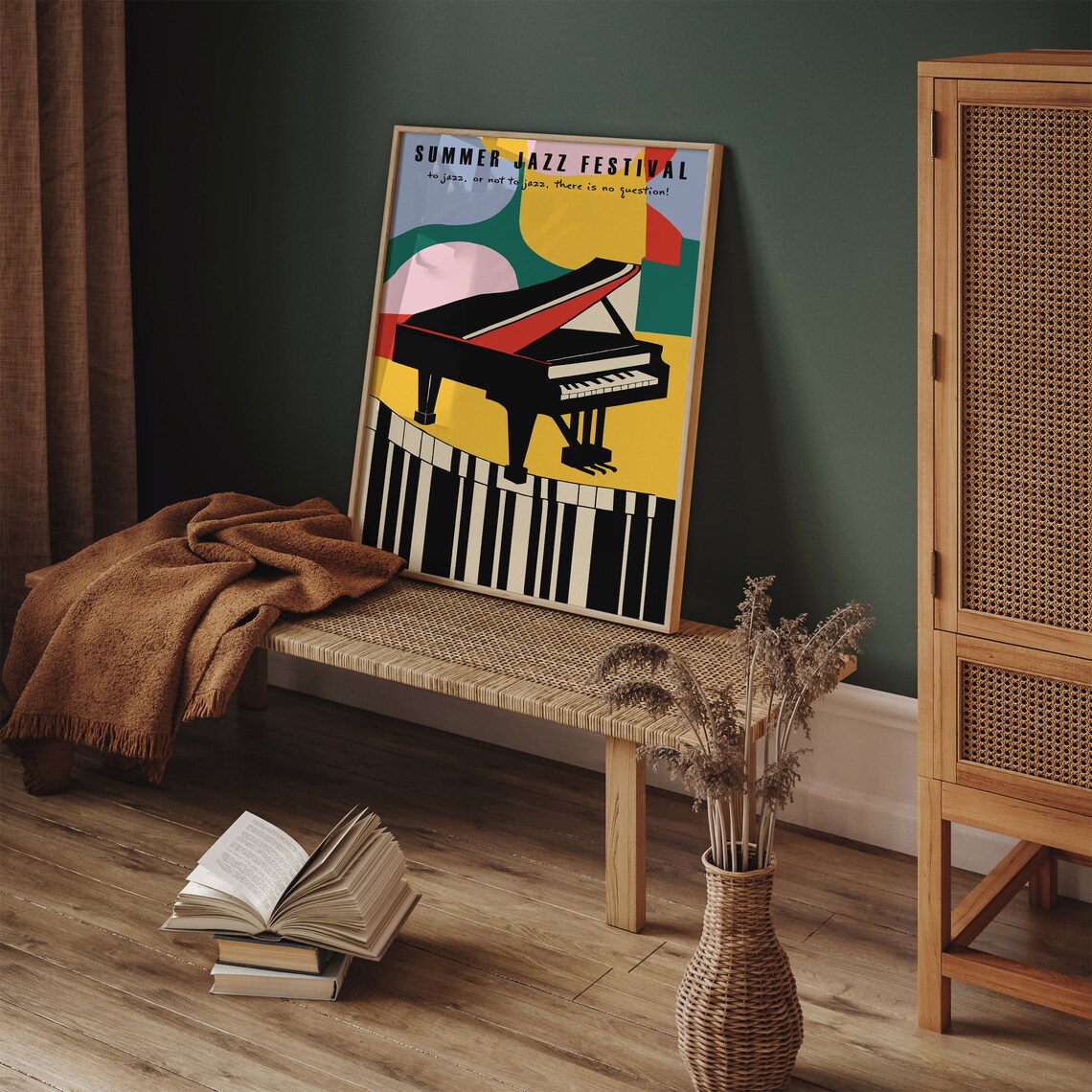 Summer Jazz Festival Grand Piano To Jazz Or Not To Jazz Poster - Image 5