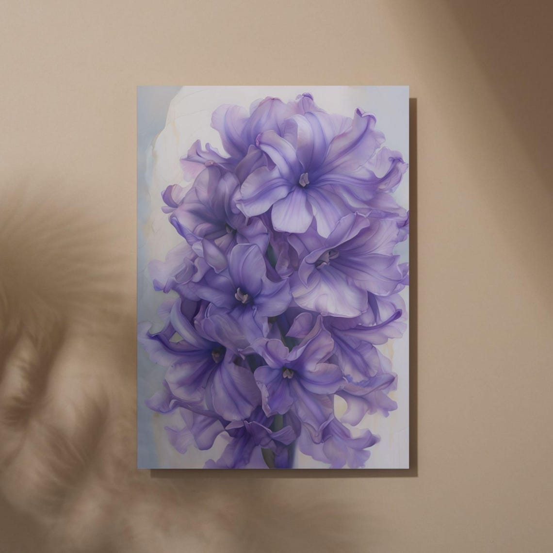 Closeup Flower Art Botanical Floral Wall Decor Nature Illustration