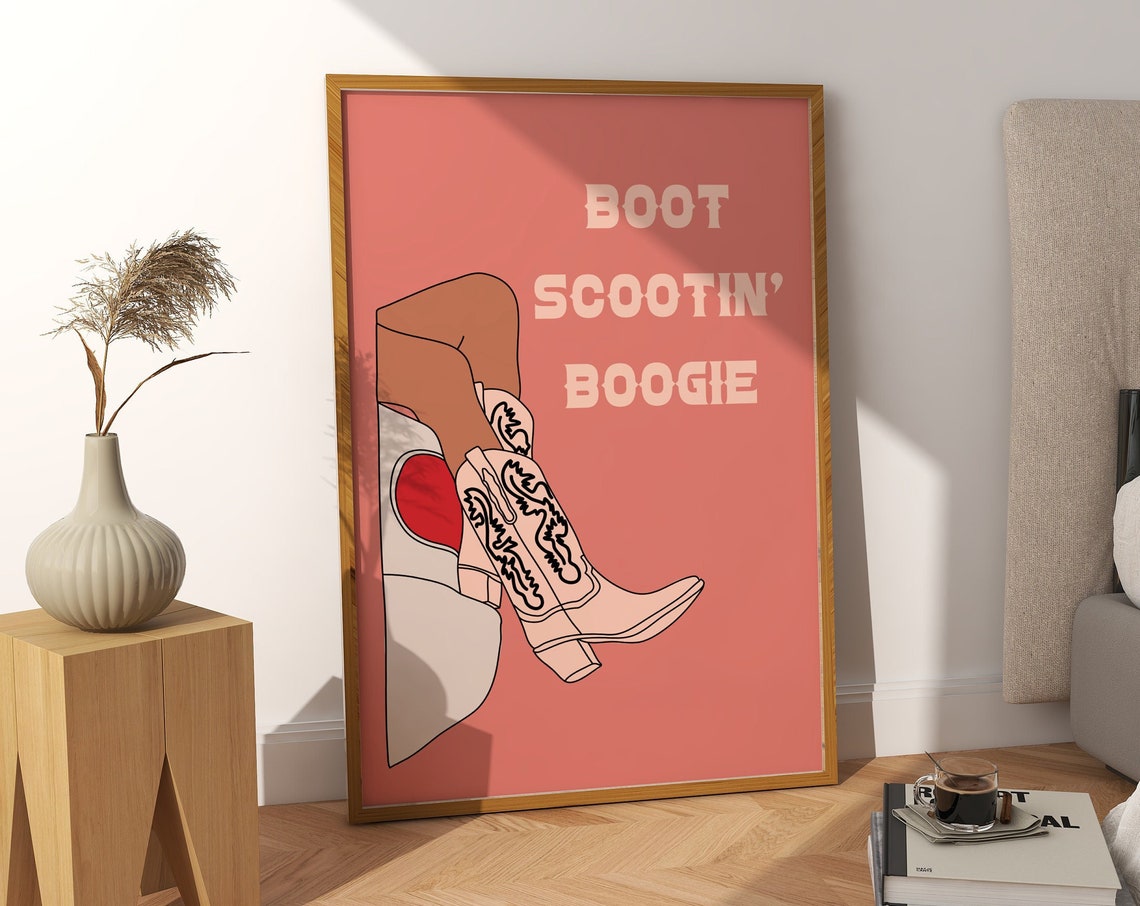 Boot Scootin Boogie Western Boho Cowgirl Decor