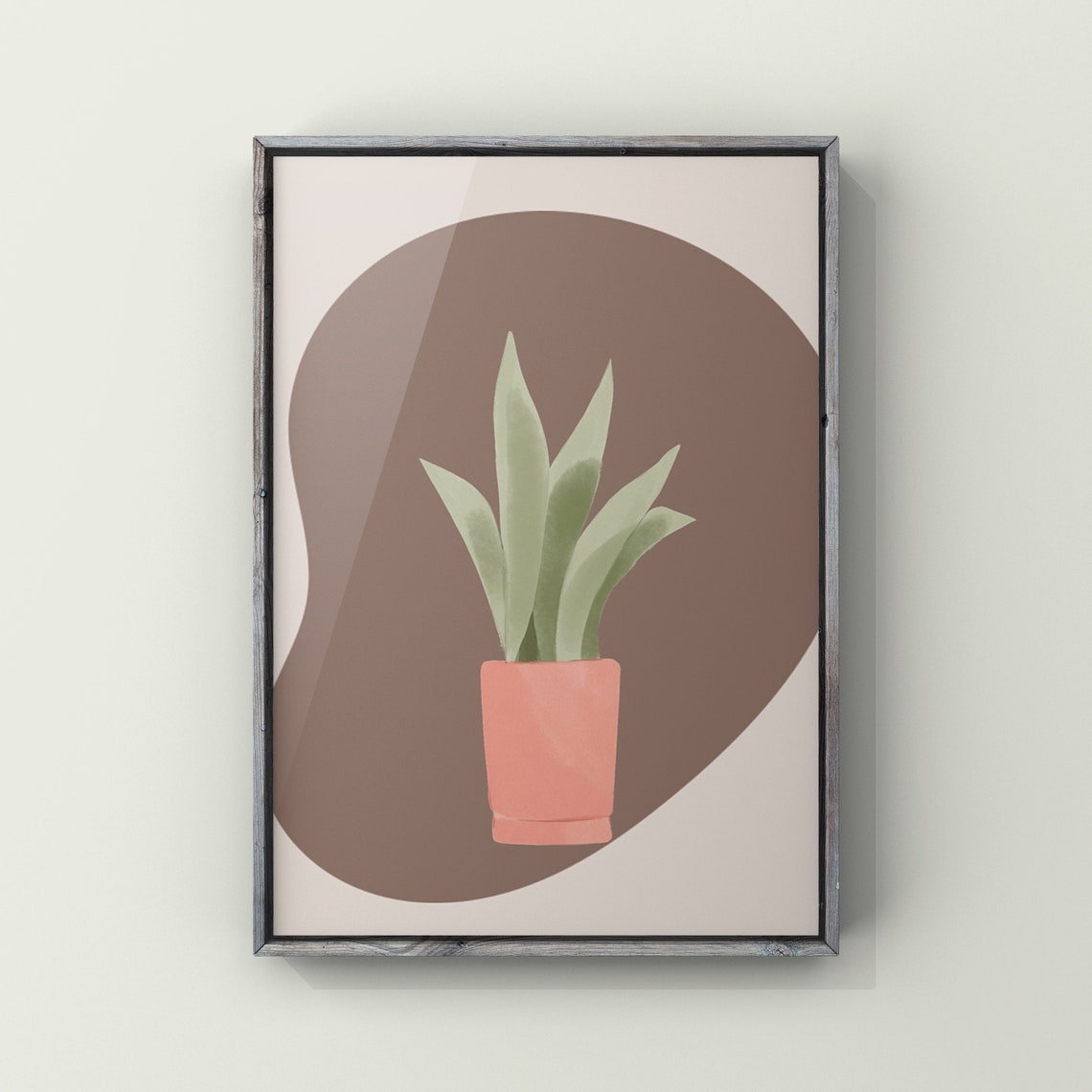 Boho Vase Minimalist Decor Art Print - Image 3