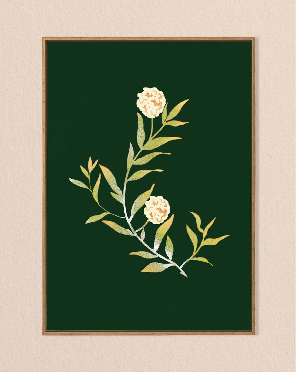 Botanical Wall Art Print, Floral Wall Decor - Image 2