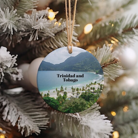 Trinidad and Tobago Tropical Beach Island Keepsake Art Print