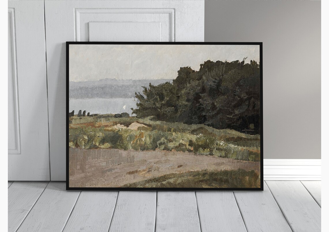 Bavarian Landscape, Vintage German Countryside Art Print - Image 3